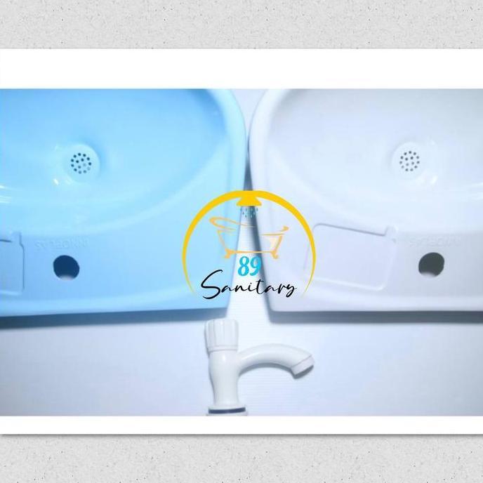 Wastafel Pvc Plastik Innoplas Terlaris Ada 2 Warna Putih Dan Biru