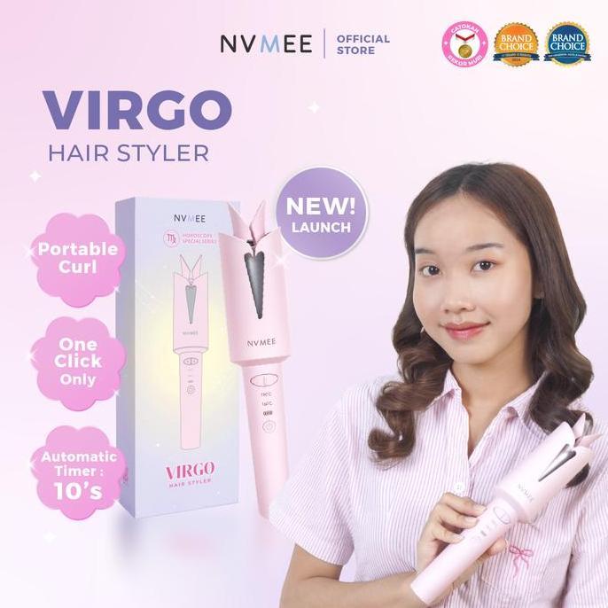 [NEW LAUNCHING] NVMEE - Virgo Hair Styler Catokan Portable Curly Otomatis