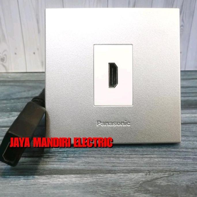 OUTLET HDMI PANASONIC KABEL SILVER STYLE / PORT HDMI PANASONIC