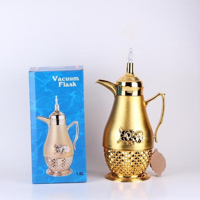 Teko Arab 1 Liter Vacuum Flask / Termos Arab Air Zamzam