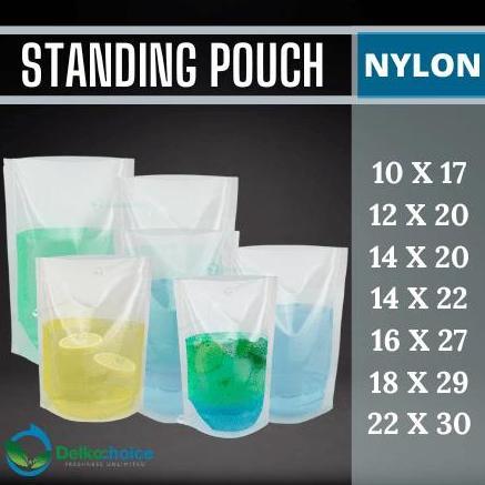Standing Pouch Nylon - Plastik Kemasan Cairan