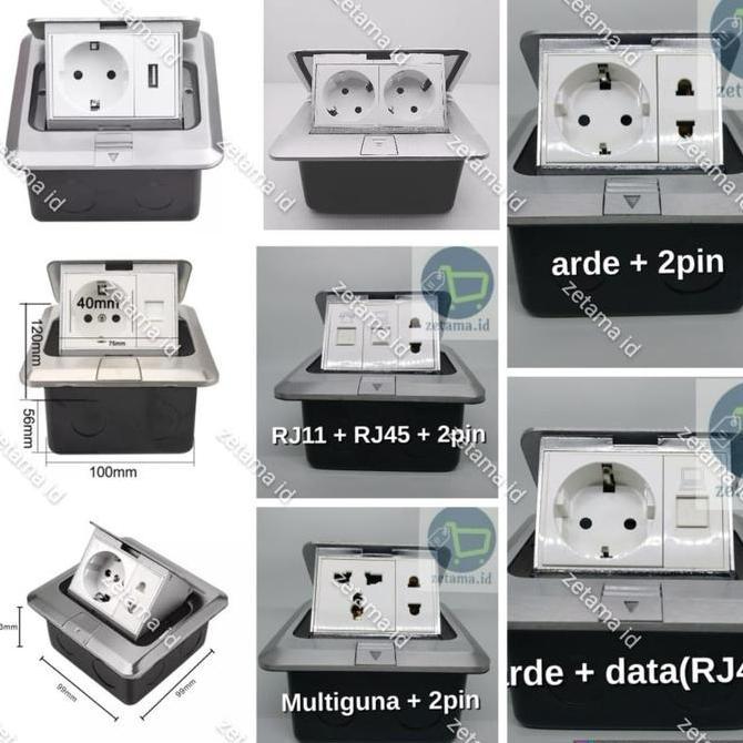 Stop Kontak Lantai Floor Outlet
