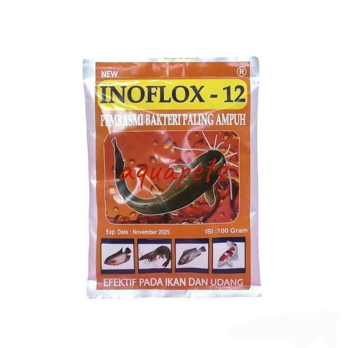 INOFLOX 12 ANTIBIOTIK ENROFLOXACIN 100GR