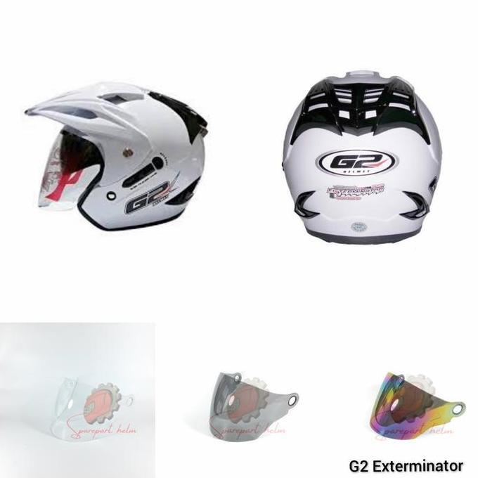 Comet- Kaca Helm G2 Exterminator Visor Helm G2 Exterminator