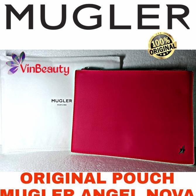 ORIGINAL POUCH MUGLER ANGEL NOVA / DOMPET KOSMETIK / POUCH