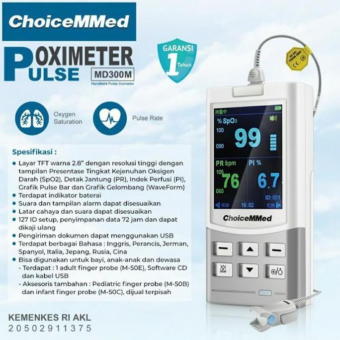 OXIMETER CHOICEMMED MD300M PULSE OXIMETER CHOICEMMED MD300M