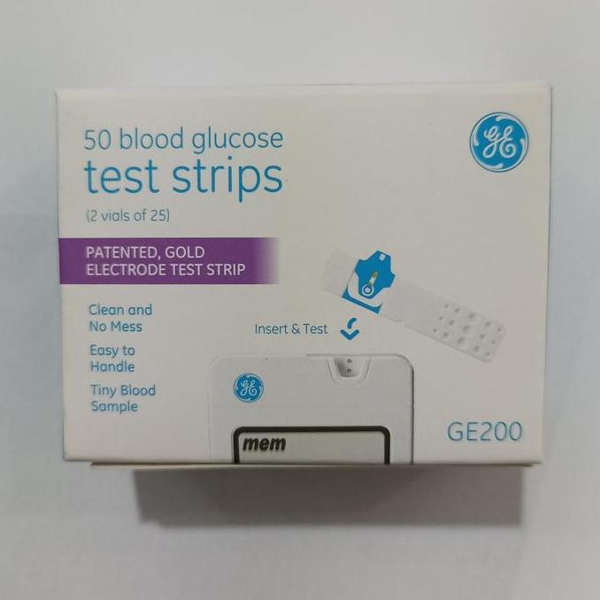 Test Strip Alat Cek Gula Darah GE200 isi 50