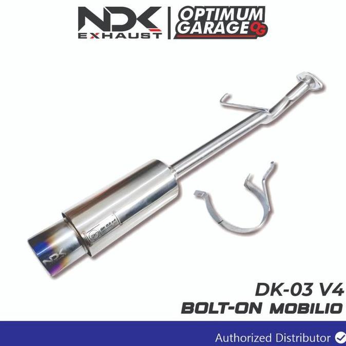 Muffler DK-03 V4 Bolt-On Mobilio NDK Exhaust