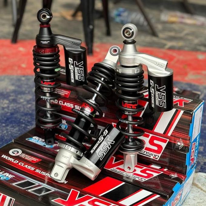 shock YSS belakang yamaha mio 300mm tabung atas tabung bawah