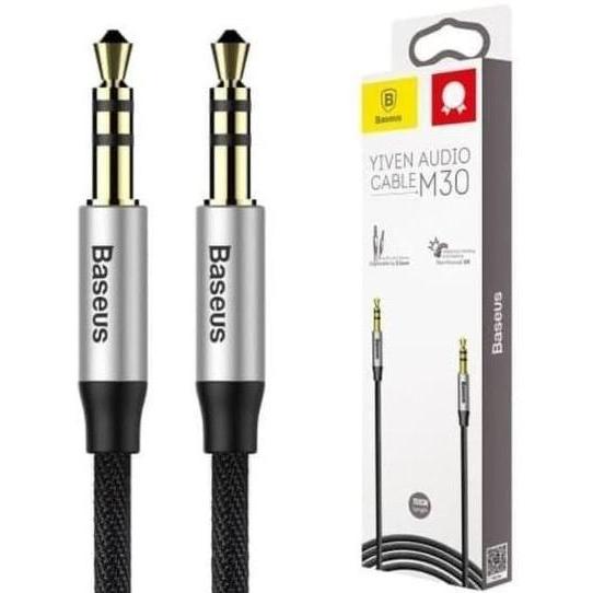 Promo Baseus Yiven Audio Nylon Cable 3.5 Mm Aux Cable Gold Plated Hifi Cod