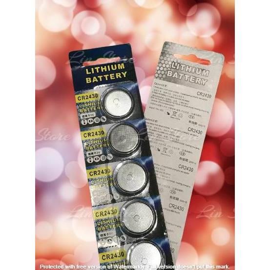 BATERE CR2430 CR 2430 LITHIUM COIN JAM REMOTE CMOS BATTERY MD27