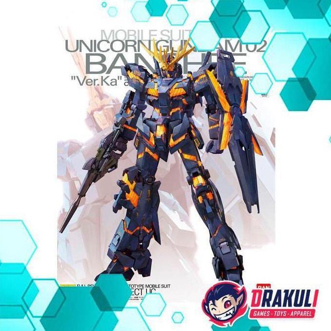 BANDAI Model Kit MG Unicorn Gundam 02 Banshee Ver. Ka