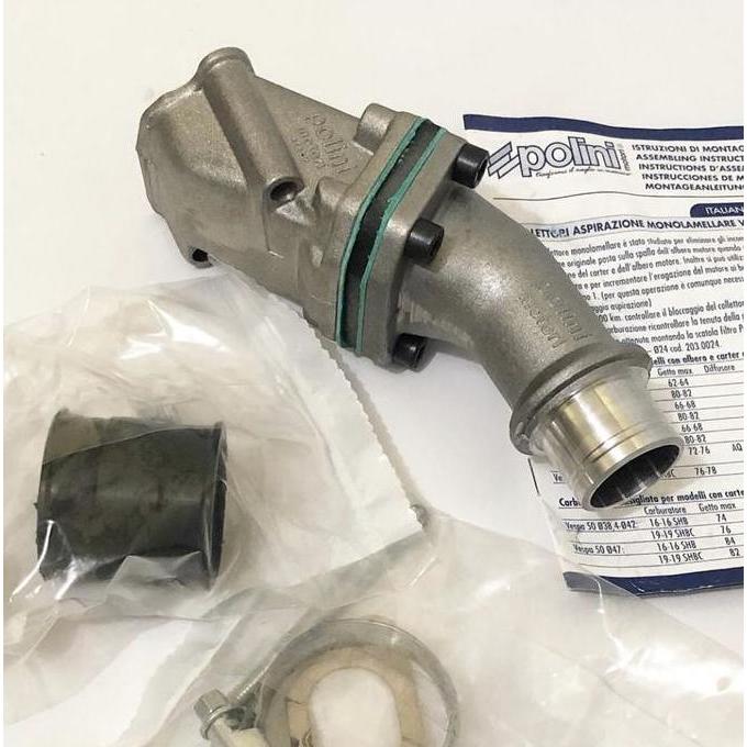 Intake membran polini original vespa pts dkk