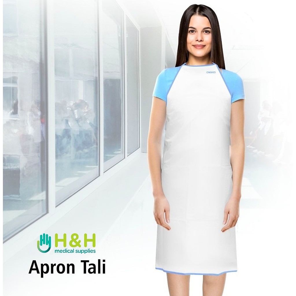 Apron tali / Celemek Medis / Apron Medis / APD / Surgical Gown / Baju Medis / Celemek Masak