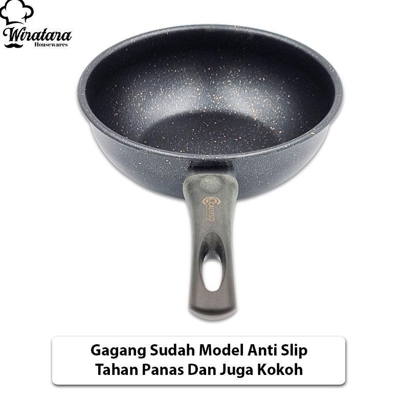 LIMITED Calypso Wajan Penggorengan Anti Lengket Enamel | Fry Pan | Wok Pan | Teflon 2026