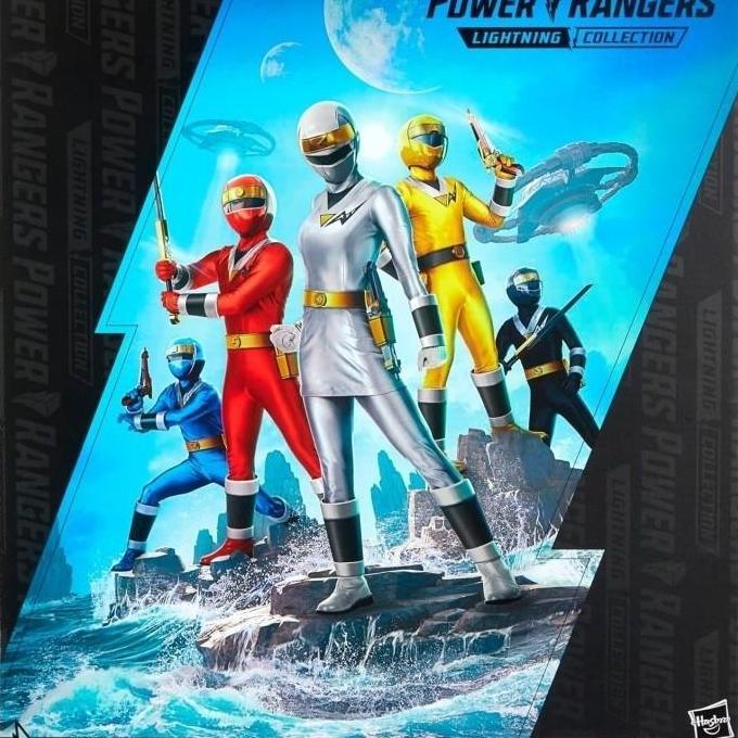 Promo Power Rangers Lightning Collection 5-Pack Alien Rangers Of Aquitar