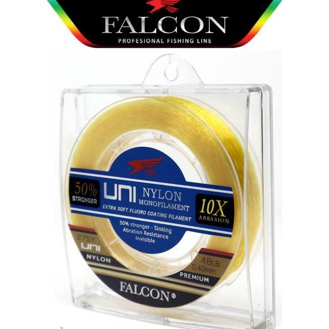Senar Pancing Falcon Uni 275 Yards Yellow Nv