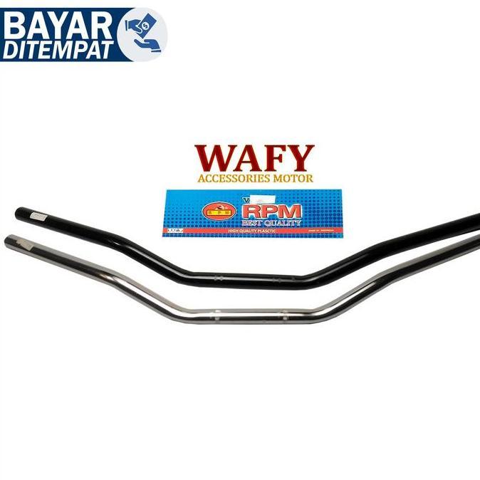 Promo Stang Byson Universal - Stang Motor Model Yamaha Byson Silver Hitam Diskon