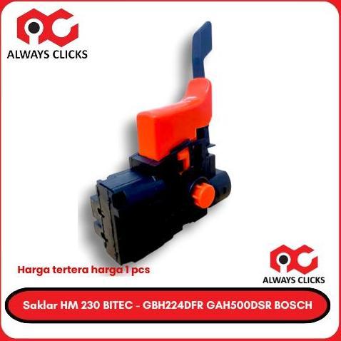 Saklar Bor Bobok Hm 230 Saklar Bor Bobok Gbh 224Dfr Saklar Bor Bobok Gah 500Dsr Bosh