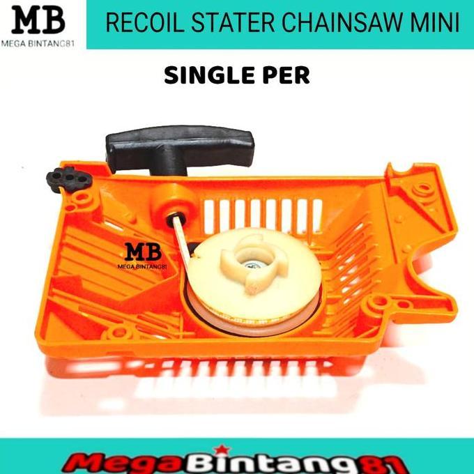 RECOIL STATER CHAINSAW 5200 TARIKAN ENGKOL MESIN CHAINSAW SINSO 5200 ASLI