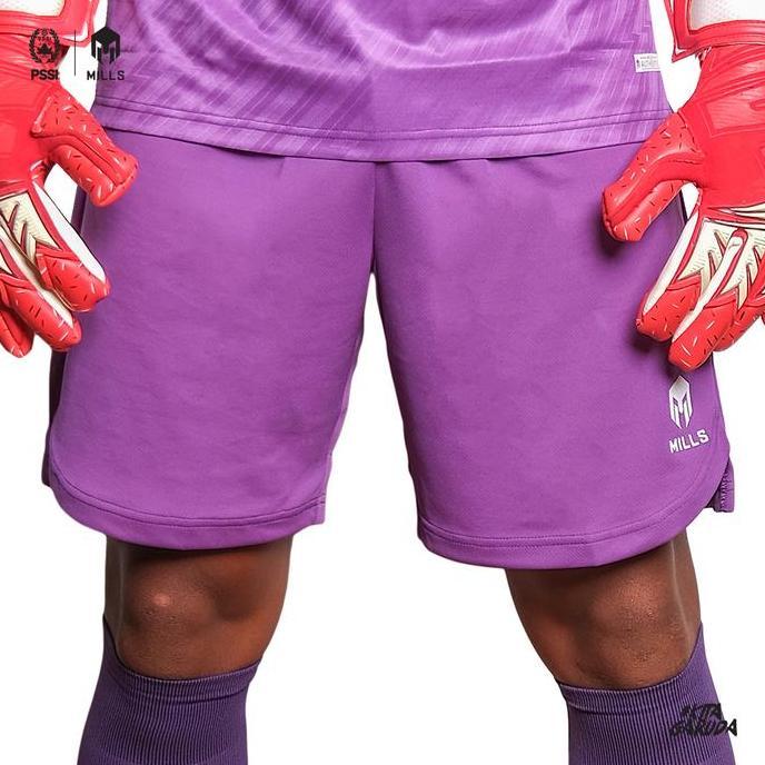 MILLS Celana Timnas Indonesia Football Short Third GK Purple 3115INA