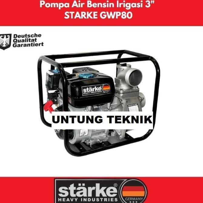 Starke Gwp 80 Mesin Pompa Air Bensin 3 Inch Pompa Irigasi Alkon Gwp80 Terbaru 