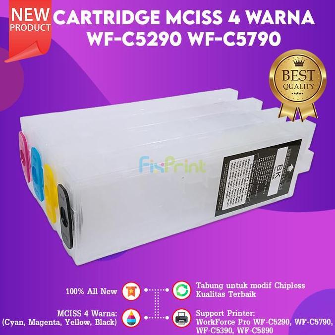 CARTRIDGE MCISS WF-C5290 WF-C5790 REFILLABLE C5290 WF C5790 C5390 MURAH