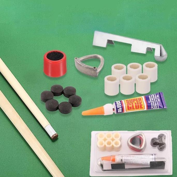 Master Cue Tip Repair Tool Set - Reparasi Stick Billiard Multifungsi Billiard