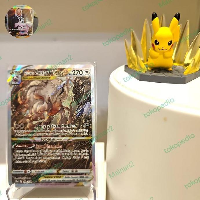 Hisuaian Zoroark vstar sar s12a pokemon vstar semesta tcg indo