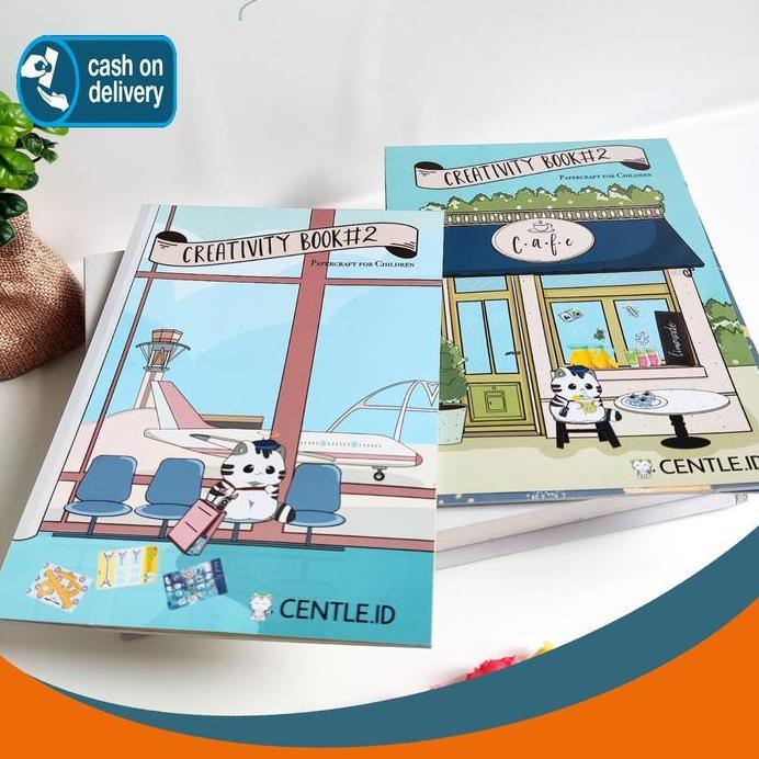 Buku lipat kreativitas origami DIY VERSI 2 BUKU KOREA