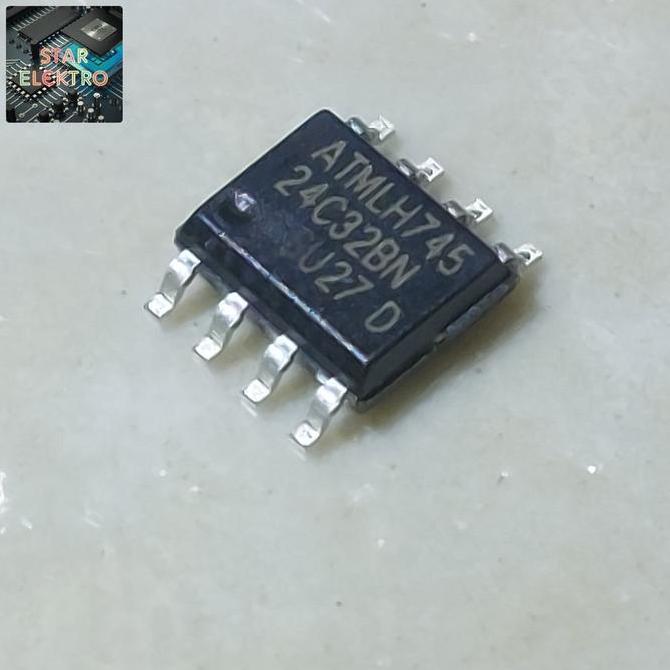 24C32BN SOP-8 SMD 24C32 24C32AN 24C32N AT24C32 ATMEL IC 2-WIRE SERIAL EEPROM 4K BYTE 32KBIT 4096X8 I
