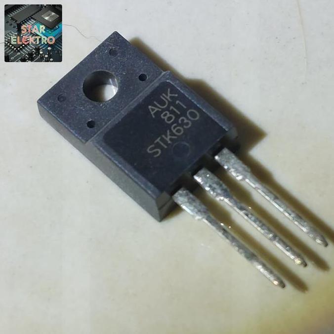 STK630 TO-220F STK 630 AUK KODENSHI STK630F 630F MOSFET 200V 6.5A 37W N-CHANNEL TRANSISTOR FET SE27