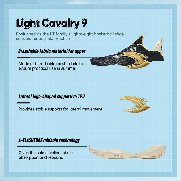 bestpromo anta kt light cavalry 9 sepatu basket pria sports sneakers men basketball shoes 1124e1610