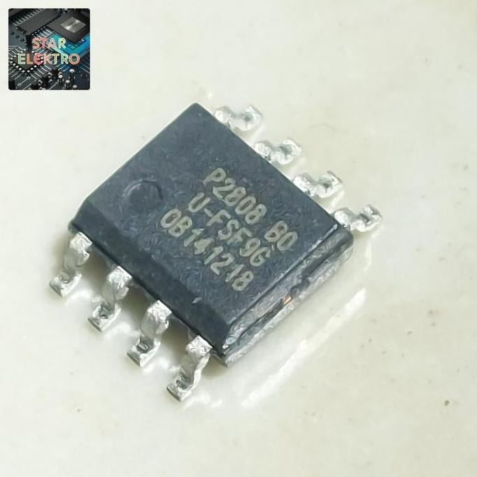 P2808 B0 SOP-8 SMD P2808B0 2808 BO P2808BO IC POWER CONTROLLER PWM SE27