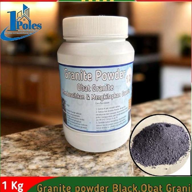 Best Seller Bubuk granit,Obat poles granit warna hitam Berkualitas 100% original
