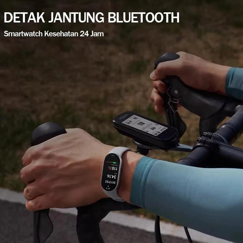 hot product smartwatch xiaomi m9 dengan layar tahan air, smartwatch pemantau detak jantung, pelacak 