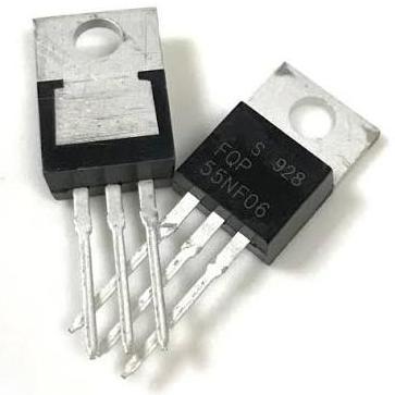 FQP 55N06 FQP55N06 55NO6 MOSFET N-CHANNEL 55A 60V FAIRCHILD TO-220 FET SE27