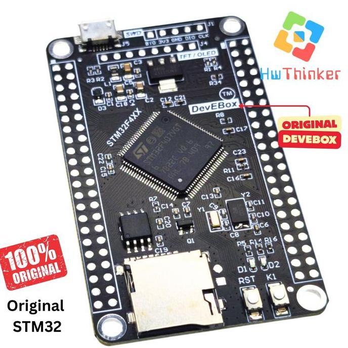 DEVEBOX STM32F407VGT6 STM32F4 F407 STM32 +SD SLOT DEVELOPMENT BOARD CORTEX M4