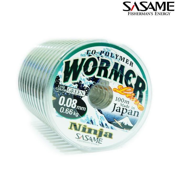 Senar Pancing Sasame Wormer Ninja 100M Conecting
