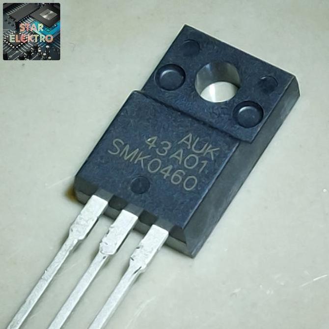 SMK0460 TO-220F AUK SMK 0460 SMK0460F N-CHANNEL MOSFET 4A 600V FET SE27
