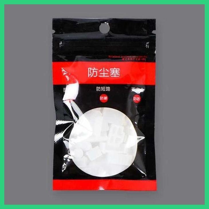 (BULANSABIT) LAPTOP DUST PLUG COVER SILICONE 16 PCS - A2 PRIVASI AMAN