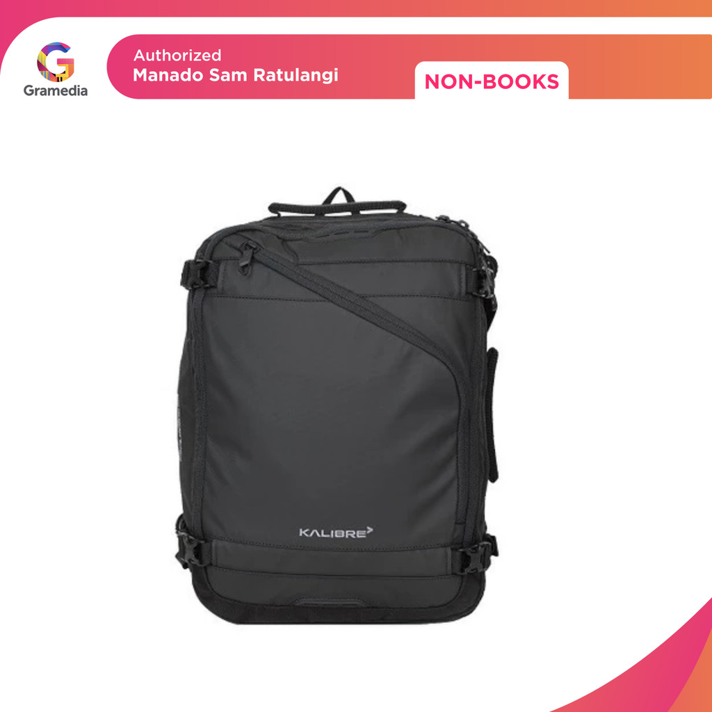 Gramedia Manado - KALIBRE BACKPACK EXPLODIUS 02 19L BLACK