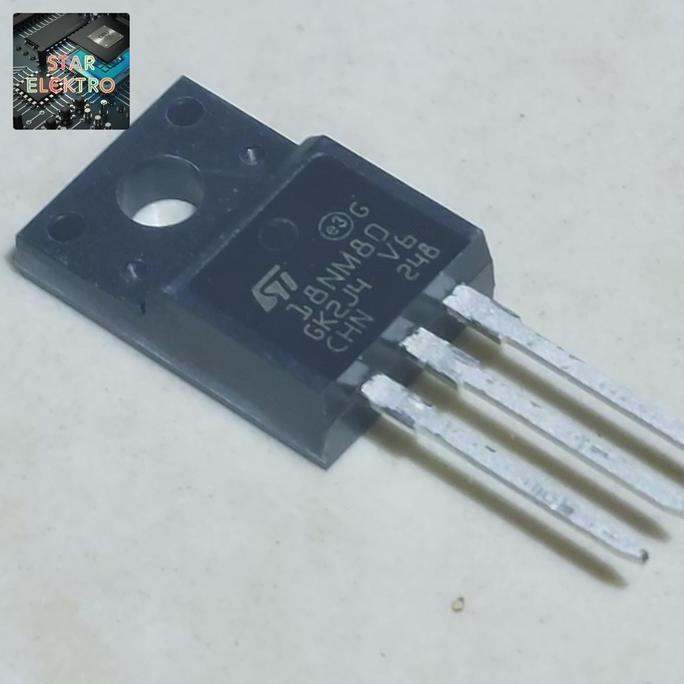 18NM80 F18NM80 STF18NM80 ST MOSFET N-CH 18A 800V TO-220F TRANSISTOR SE27
