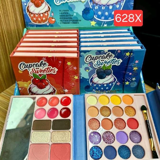 TUTU TIME EYESHADOW BUKU SWEET MAKE UP KIT PALLET NO 629A_ EYESHADOW DOMPET PALLET MURAH