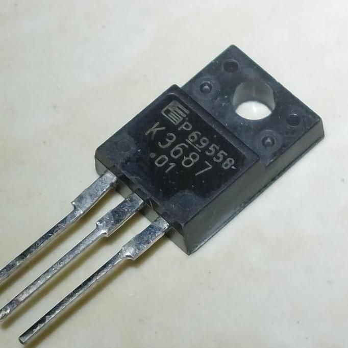K3687 TO-220F 2SK3687-01MR 2SK 3687 TRANSISTOR SILICON POWER MOSFET 16A 600V FEC FUJI ELEKTRIK KOMPO