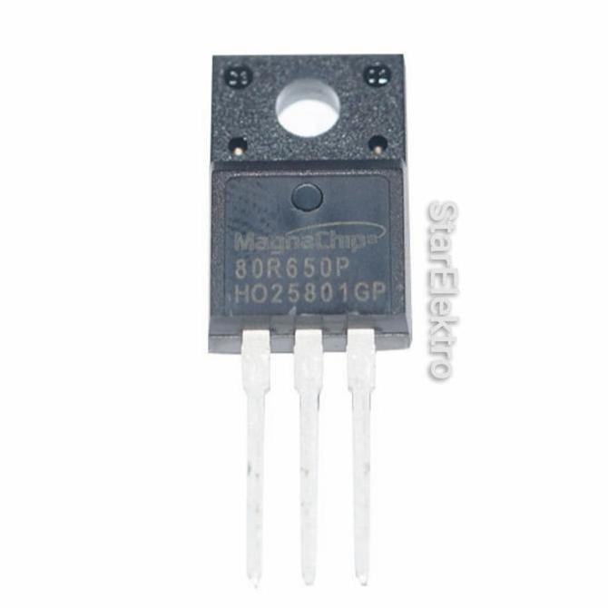 80R650P TO-220F MMF80R650PTH 80R650 MAGNACHIP MOSFET 800V 0,65OHM N-CHANNEL FET TRANSISTOR SE27