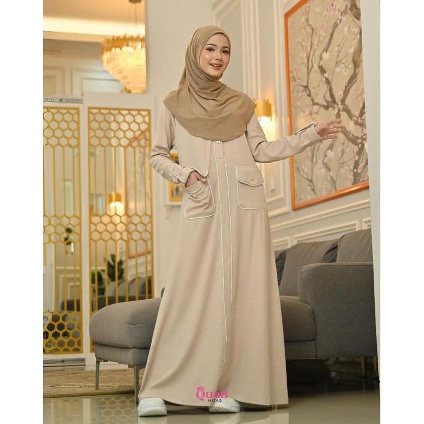 Quail Hijab - Adenia Dress Knit Premium By Quail Hijab