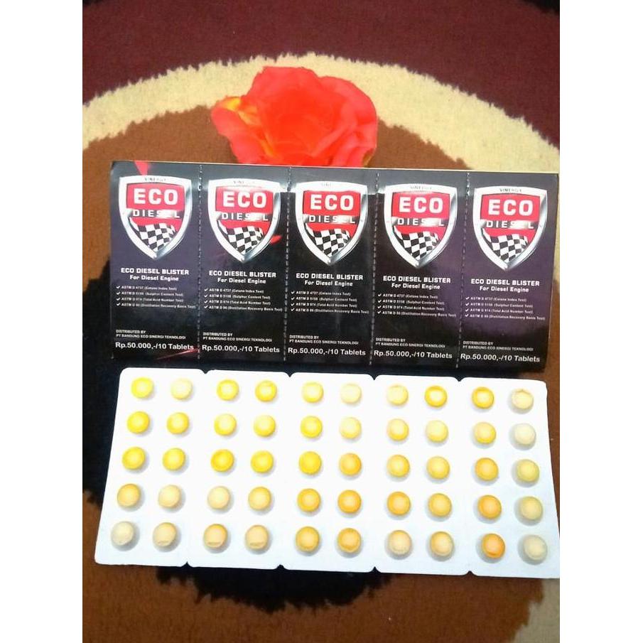 Eco Racing Diesel 1 Blister Isi 50 Penghemat BBM - Eco Diesel