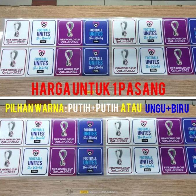 HIKAUN PATCH WORLD CUP 2022 QATAR DTF PRINT