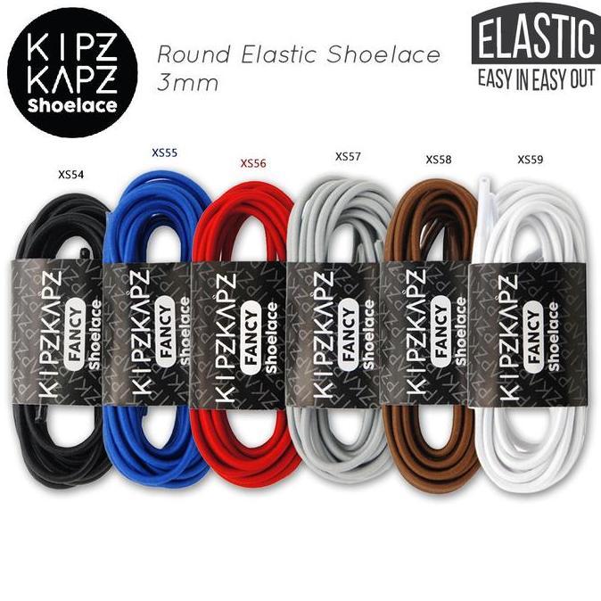Accshoe- Kipzkapz Elastic - Tali Sepatu Bulat / Round 3Mm